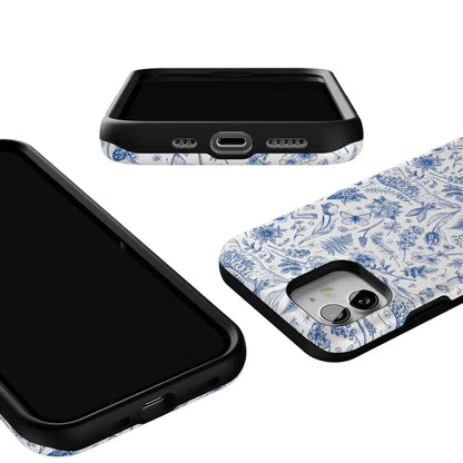 Hop & Bloom | Bunny Toile Case Phone Case Casetry