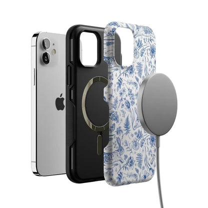 Hop & Bloom | Bunny Toile Case Phone Case Casetry