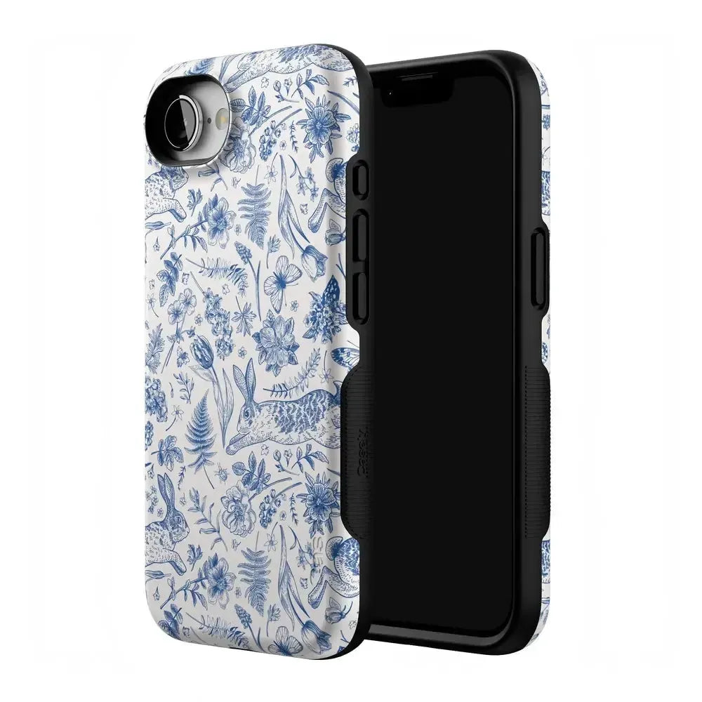 Hop & Bloom | Bunny Toile Case Phone Case Casetry