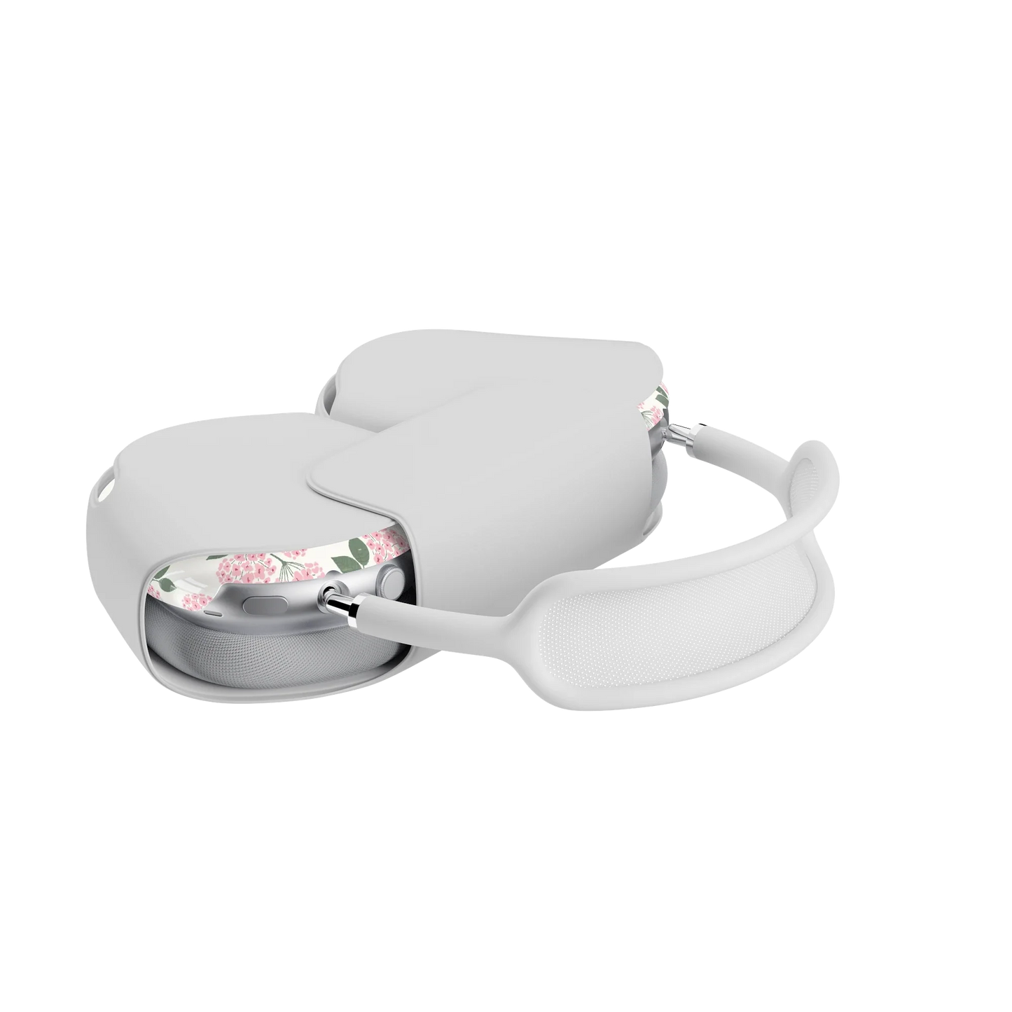 Nantucket Cottage | Pink Hydrangea AirPods Max Case