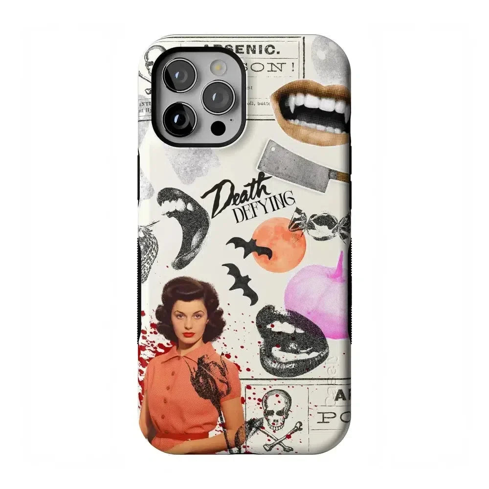 If You Dare | Horror Collage Case Phone Case Casetry Bold Flex + MagSafe® iPhone 12 Pro Max