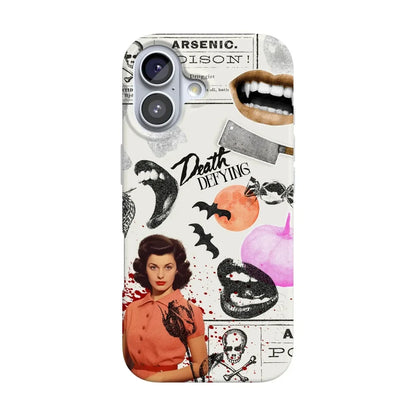 If You Dare | Horror Collage Case Phone Case Casetry Classic + MagSafe® iPhone 17