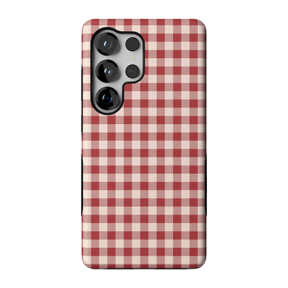 Sweet Jam | Red Gingham Case - Galaxy S25 Ultra