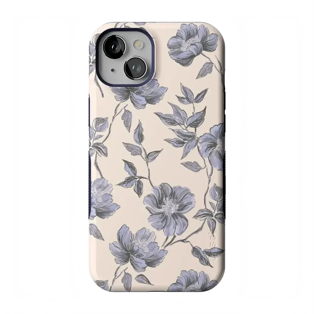Ink & Iris | Vintage Floral Case iPhone Case get.casely Bold Flex + MagSafe® iPhone 15 Plus