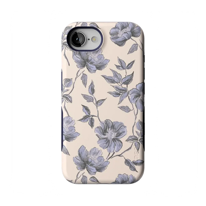 Ink & Iris | Vintage Floral Case iPhone Case get.casely Bold Flex + MagSafe® iPhone 16e