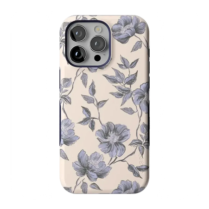 Ink & Iris | Vintage Floral Case iPhone Case get.casely Bold + MagSafe® iPhone 15 Pro Max