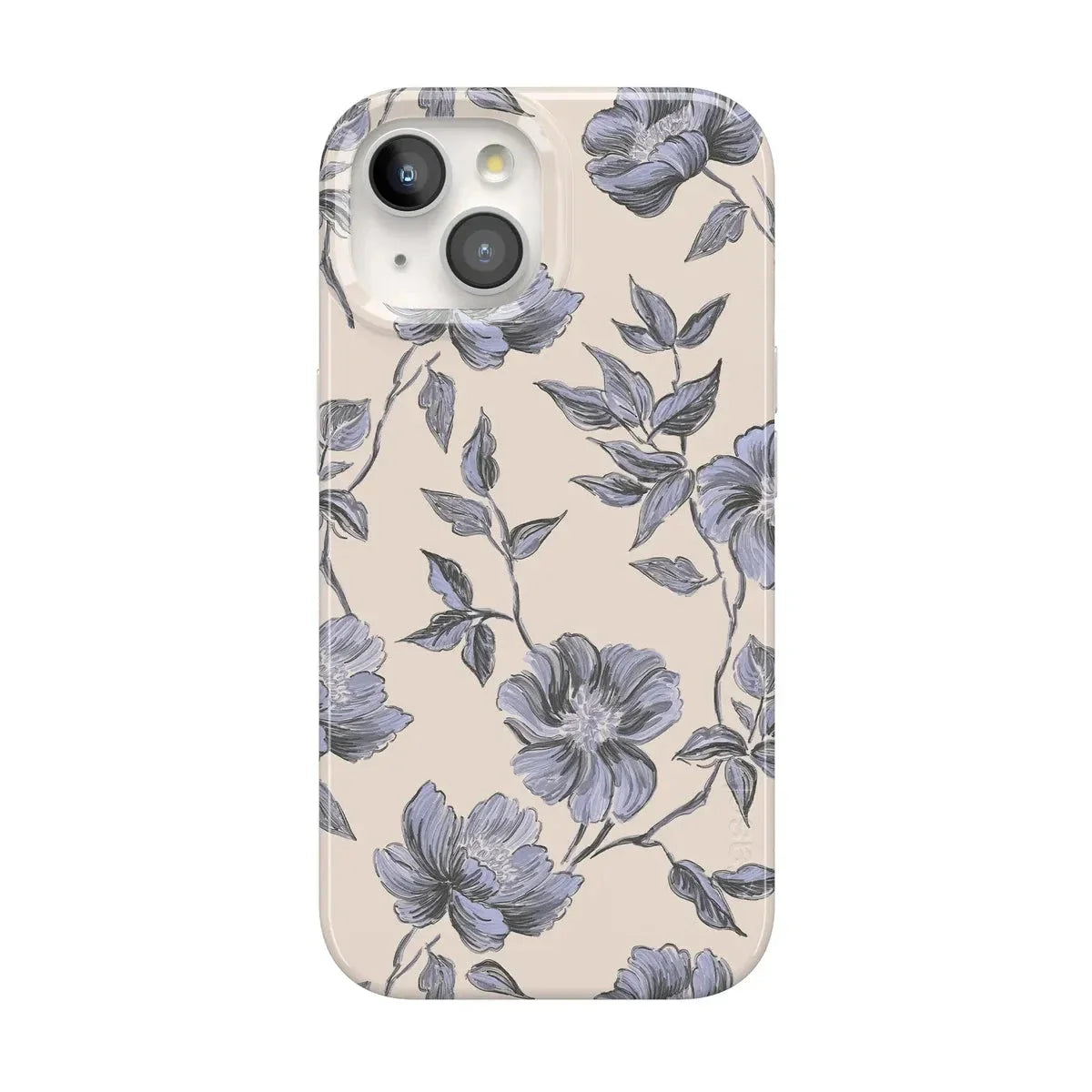 Ink & Iris | Vintage Floral Case iPhone Case get.casely Classic + MagSafe® iPhone 15