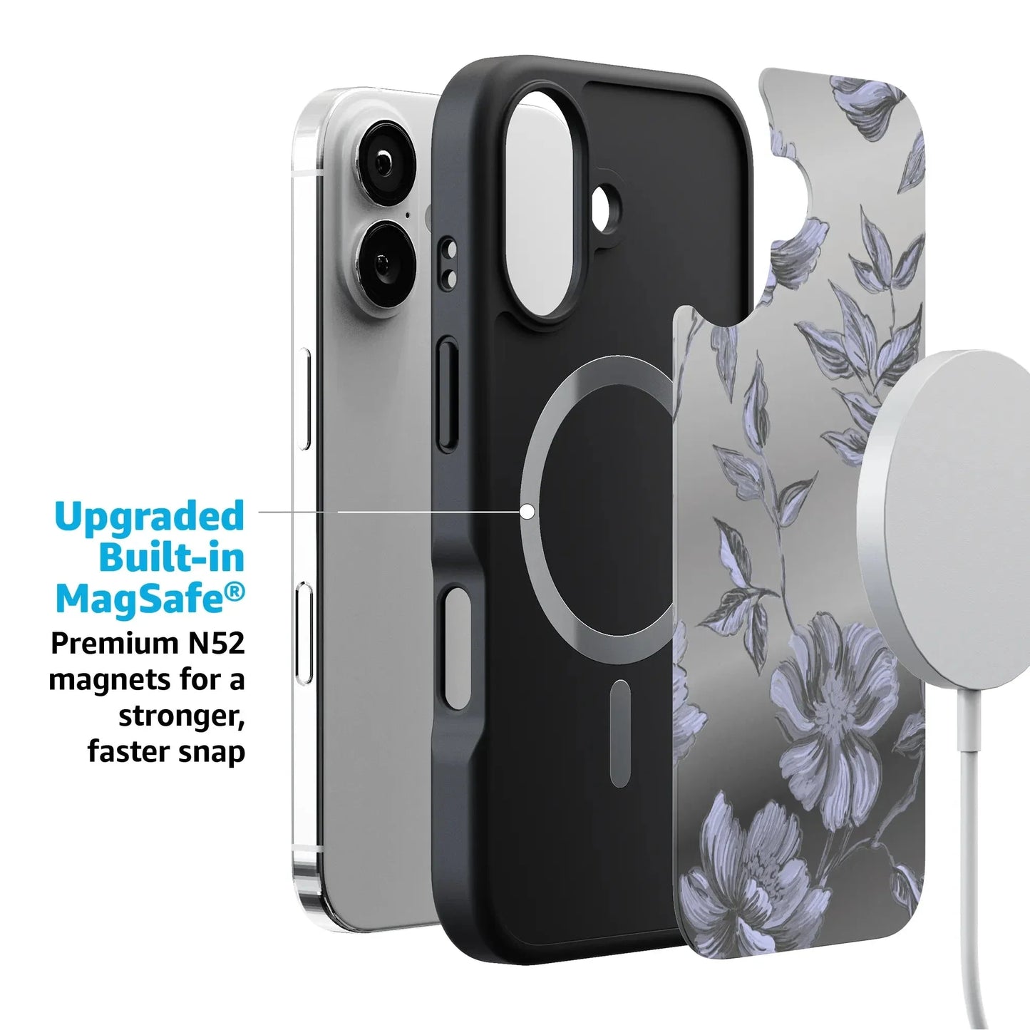 Ink & Iris | Vintage Floral Case iPhone Case get.casely