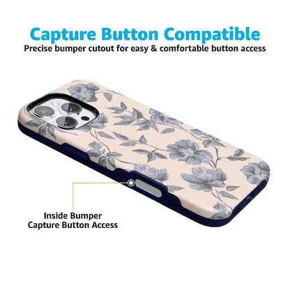 Ink & Iris | Vintage Floral Case iPhone Case get.casely