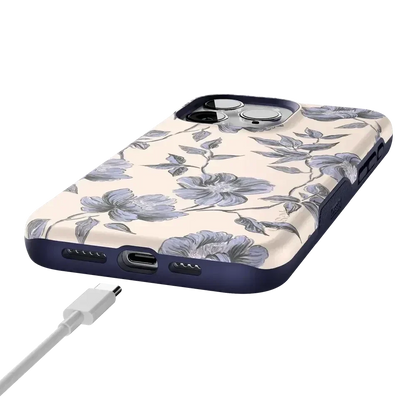 Ink & Iris | Vintage Floral Case iPhone Case get.casely