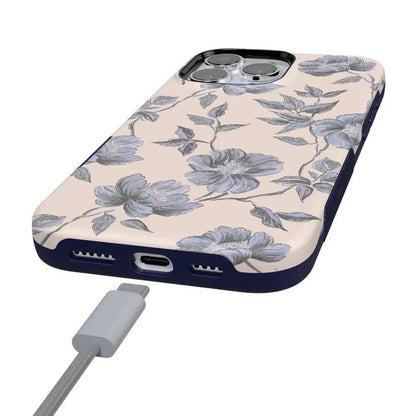 Ink & Iris | Vintage Floral Case iPhone Case get.casely