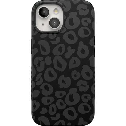 Into the Wild | Black Leopard Case iPhone Case get.casely Bold + MagSafe® iPhone 15