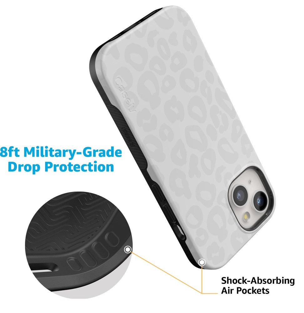 Into the Wild | White Snow Leopard Case iPhone Case get.casely