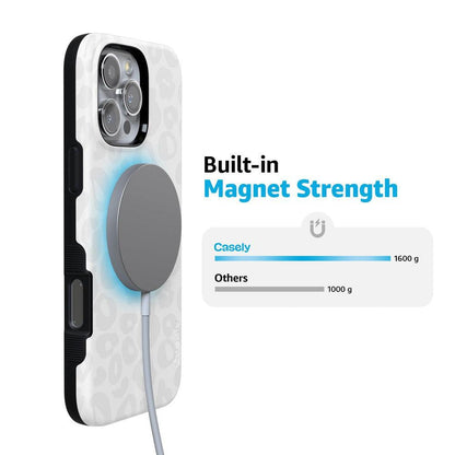 Into the Wild | White Snow Leopard Case iPhone Case get.casely
