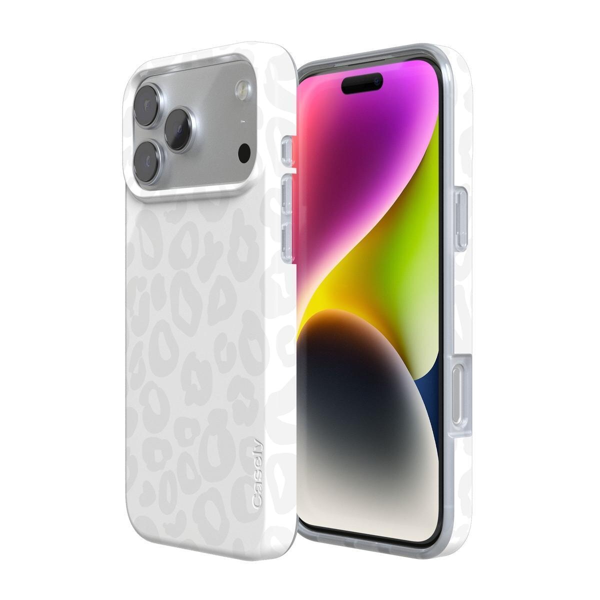 Into the Wild | White Snow Leopard Case iPhone Case get.casely