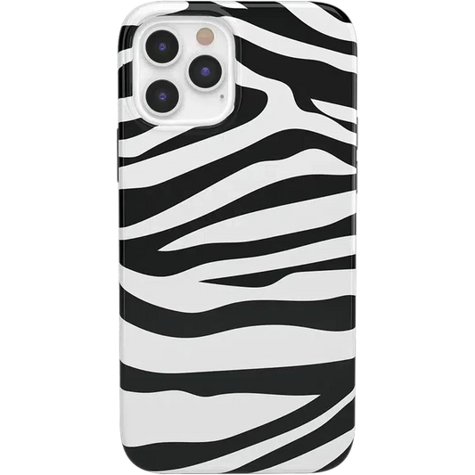 Into the Wild | Zebra Print Case iPhone Case get.casely Classic iPhone 12 Pro Max