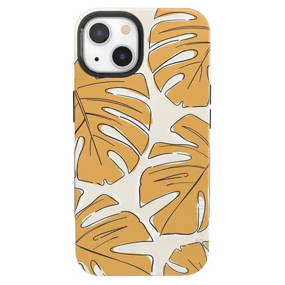 Island Time | Tropical Leaves Floral Case iPhone Case get.casely Bold + MagSafe® iPhone 13