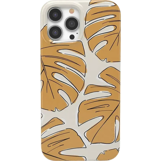 Island Time | Tropical Leaves Floral Case iPhone Case get.casely Classic + MagSafe® iPhone 13 Pro Max