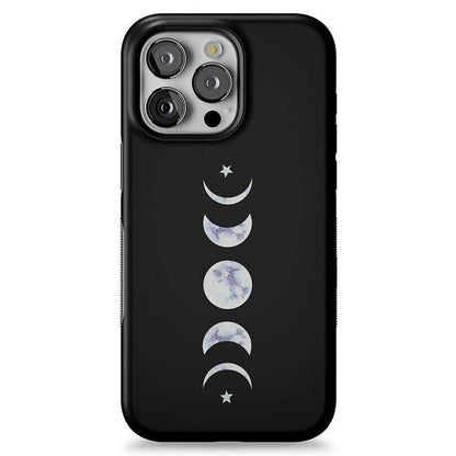It's Just a Phase | Marble Moon Case iPhone Case get.casely Bold + MagSafe® iPhone 15 Pro Max