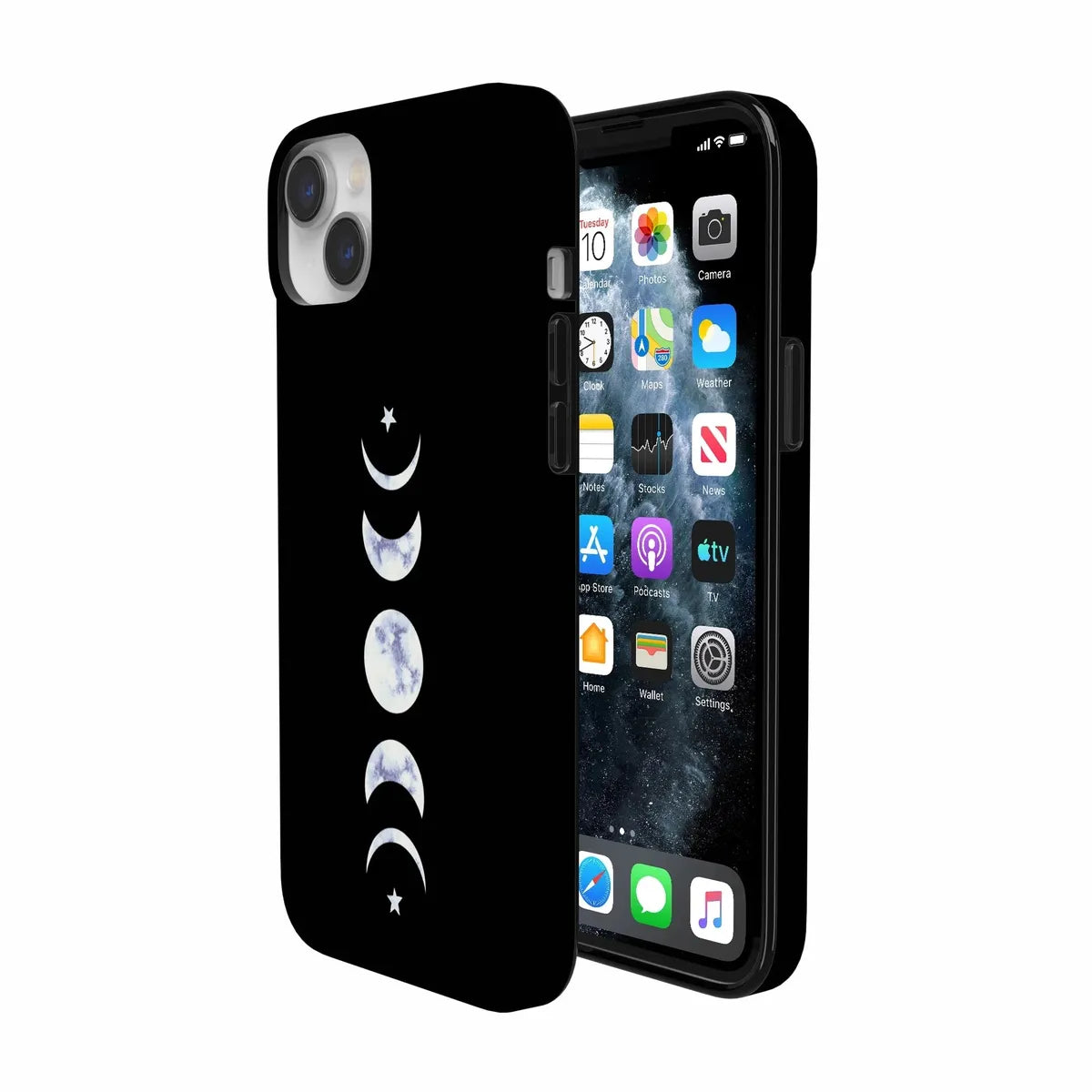 It's Just a Phase | Marble Moon Case iPhone Case get.casely