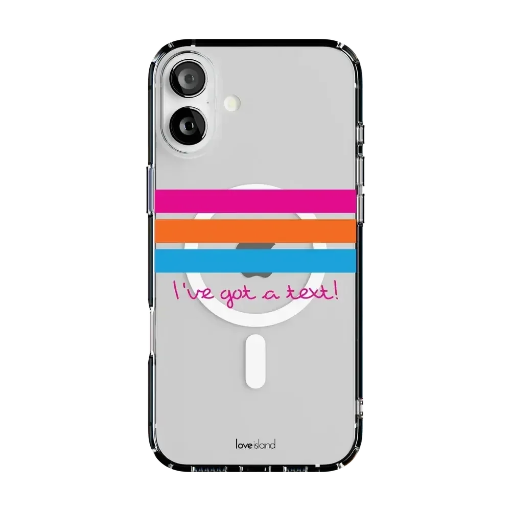 I've Got a Text! | Love Island Case Phone Case get.casely Classic + MagSafe® iPhone 17 Pro Max