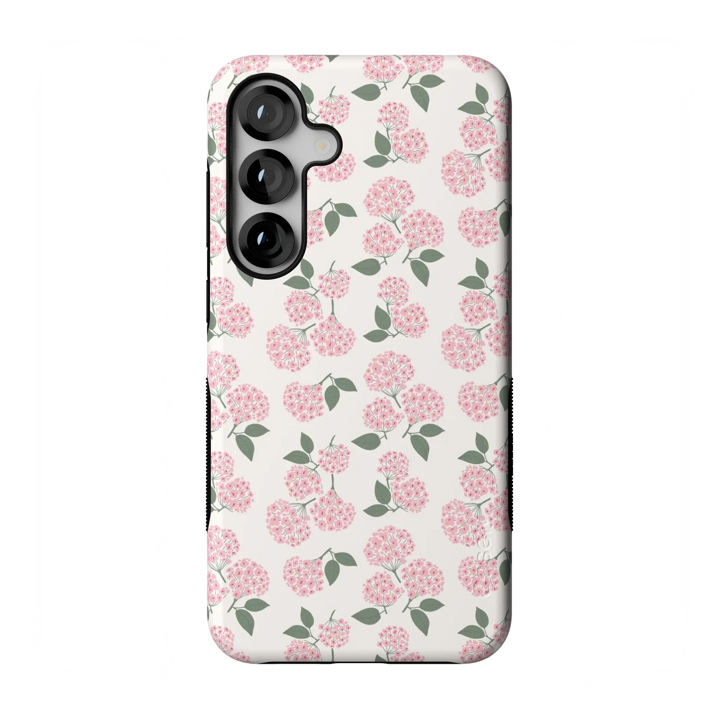 Nantucket Cottage | Pink Hydrangea Case - Galaxy S25 Plus
