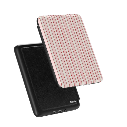 Pretty in Pastel | Blush Stripes Kindle Case