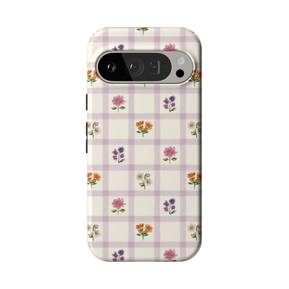 Meadow Check | Floral Gingham Case
