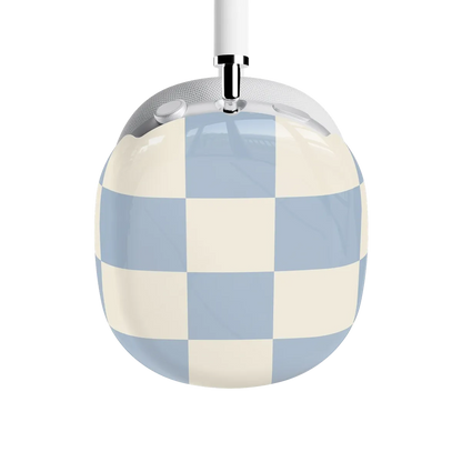 Fit Check | Light Blue Checkerboard AirPods Max Case