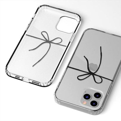 Knot Over U | Clear Ribbon Case iPhone Case get.casely