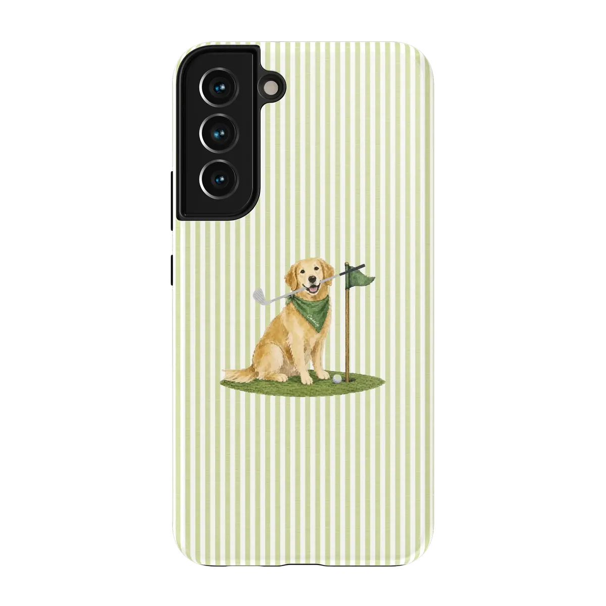 Golden on the Green | Clubhouse Case - Galaxy S22 Plus