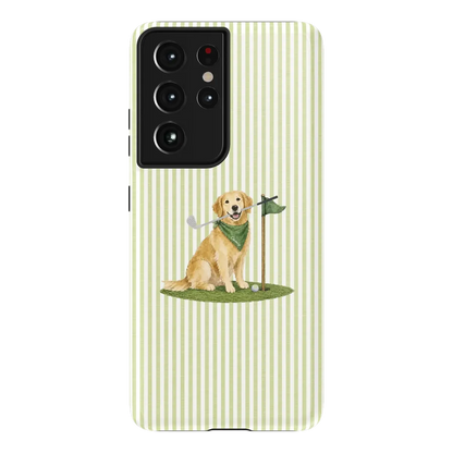 Golden on the Green | Clubhouse Case - Galaxy S21 Ultra