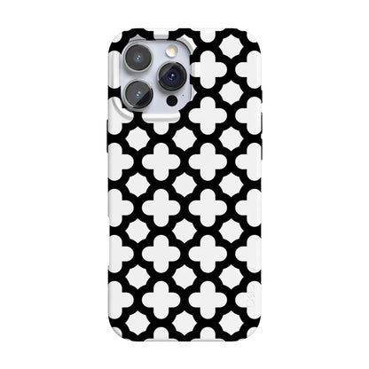 Lattice Tile | High Contrast Design Case Phone Case Casetry Classic + MagSafe® iPhone 16 Pro Max