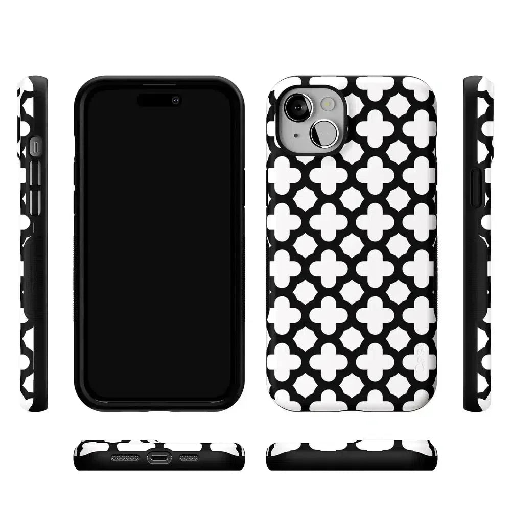 Lattice Tile | High Contrast Design Case Phone Case Casetry