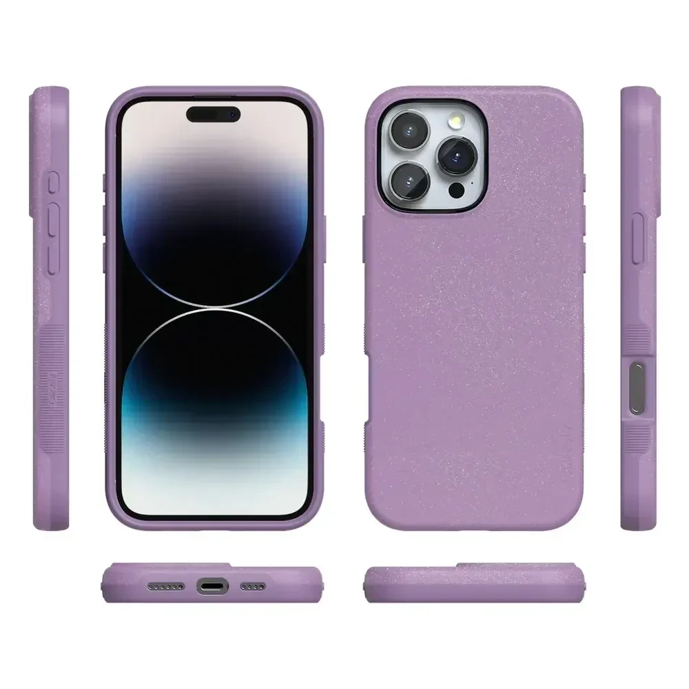 Lavender Waves | Purple Shimmer Case iPhone Case get.casely