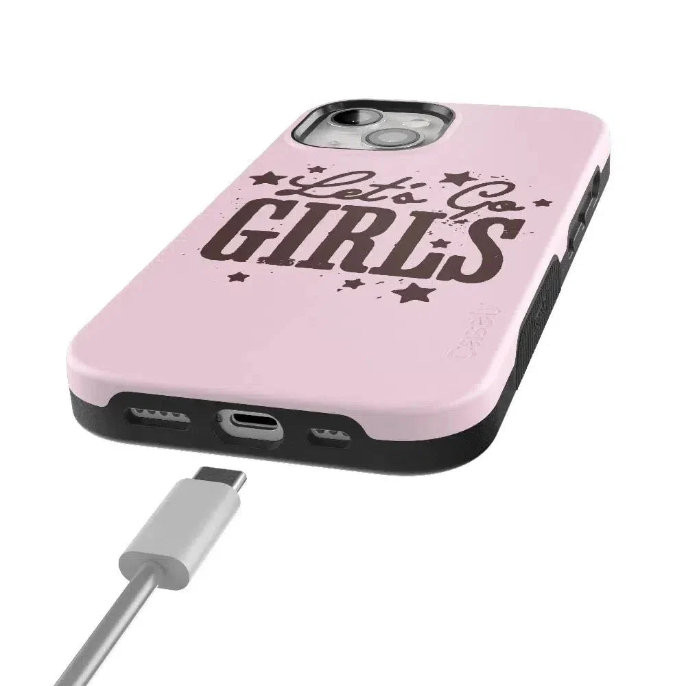 Let's Go Girls | Pink Rodeo Bachelorette Case Phone Case Casetry