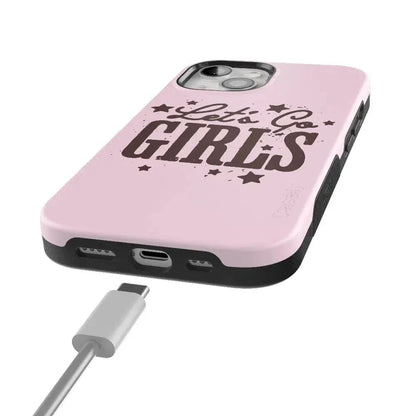 Let's Go Girls | Pink Rodeo Bachelorette Case Phone Case Casetry