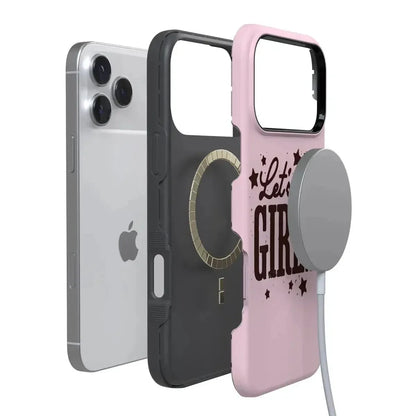 Let's Go Girls | Pink Rodeo Bachelorette Case Phone Case Casetry