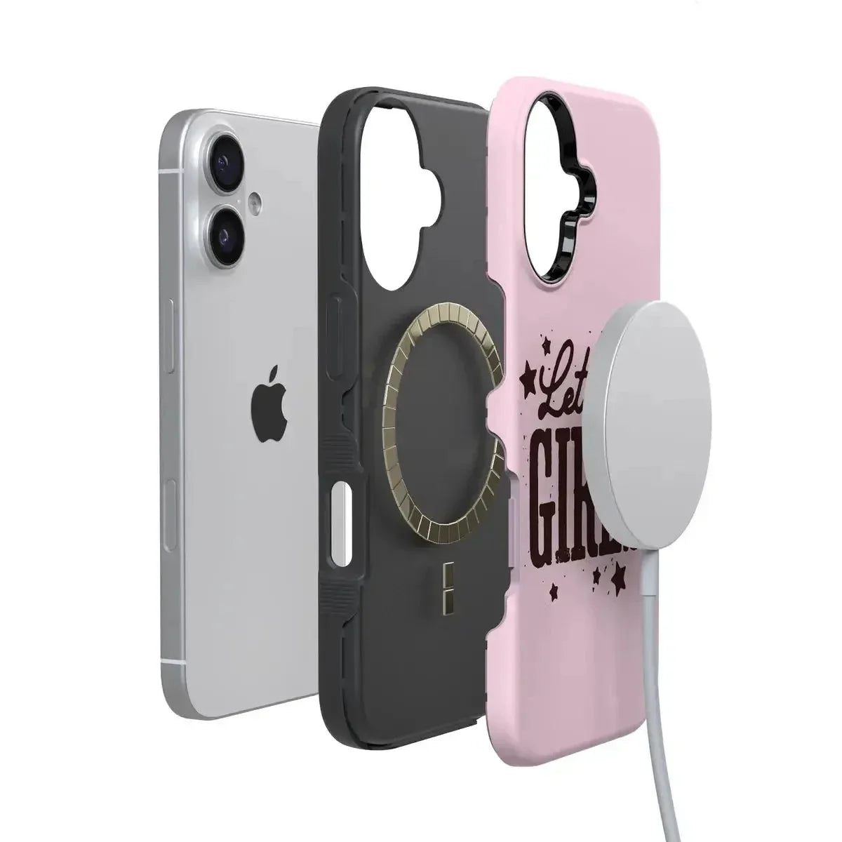 Let's Go Girls | Pink Rodeo Bachelorette Case Phone Case Casetry
