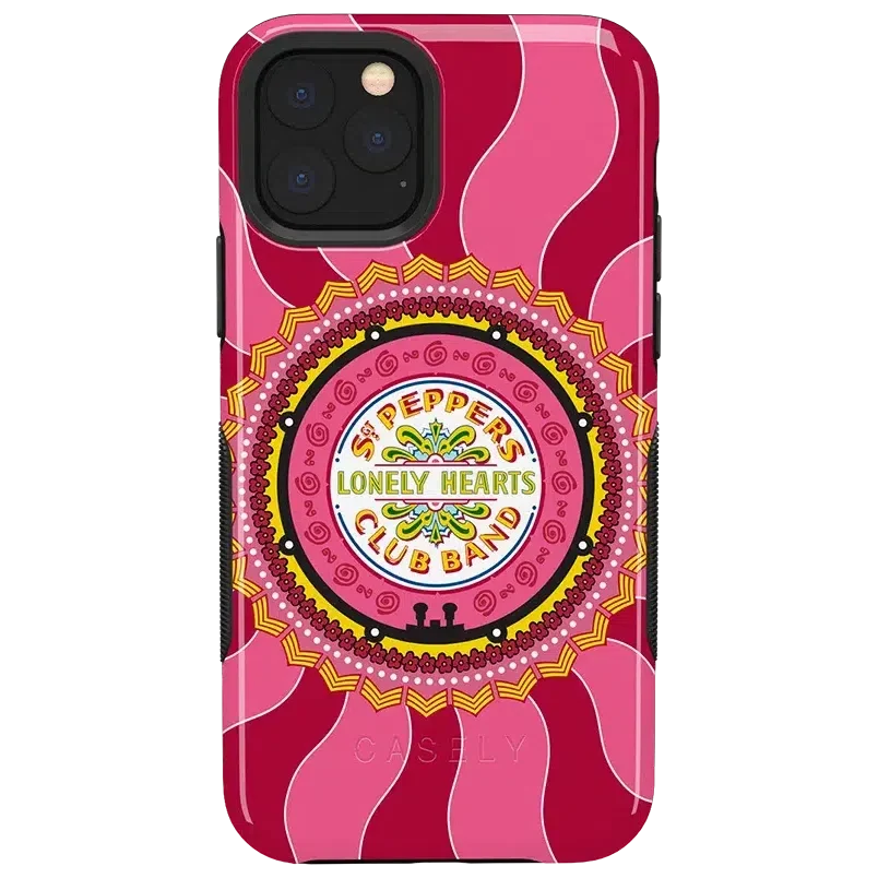 Lonely Hearts Club | The Beatles Sgt. Pepper's Case iPhone Case get.casely Bold iPhone 11 Pro Max