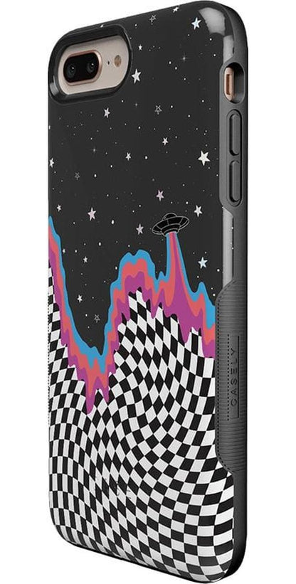 Long Strange Drip | Checkered Space Case iPhone Case get.casely