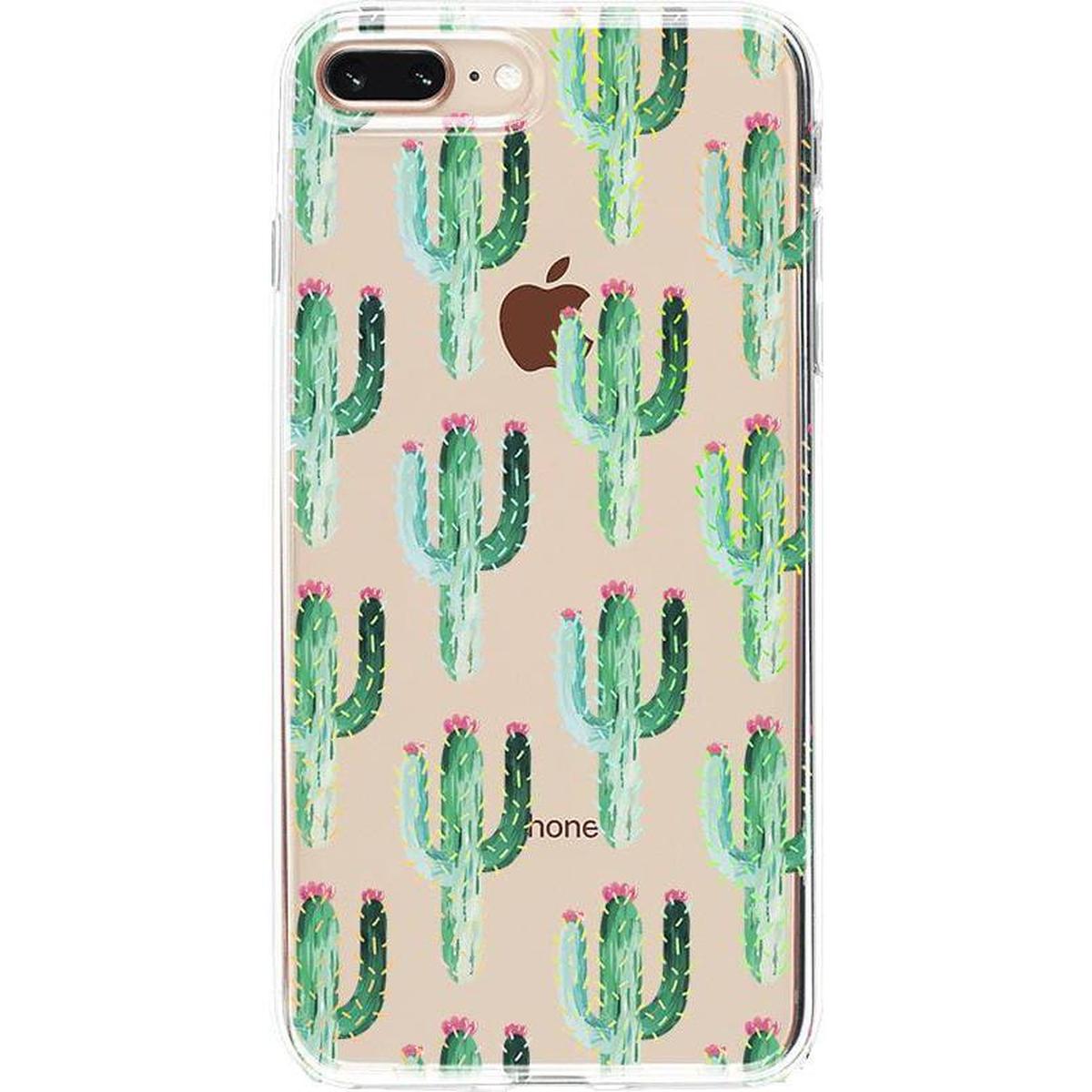 Lookin' Sharp | Cactus Patterned Clear Floral Case iPhone Case get.casely Classic iPhone 6/7/8 Plus