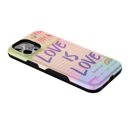 Love is Love | Guest Check Pride Case Phone Case Casetry