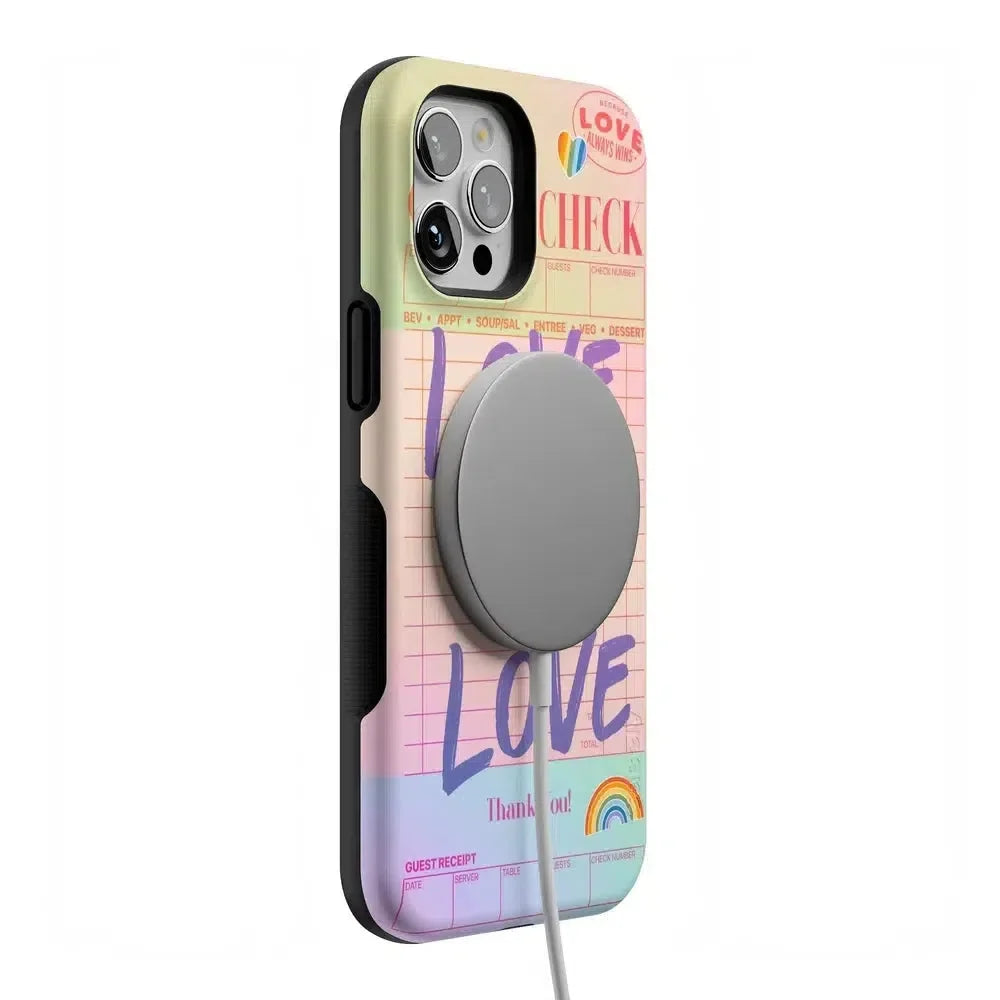 Love is Love | Guest Check Pride Case Phone Case Casetry