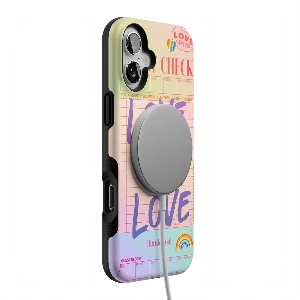 Love is Love | Guest Check Pride Case Phone Case Casetry