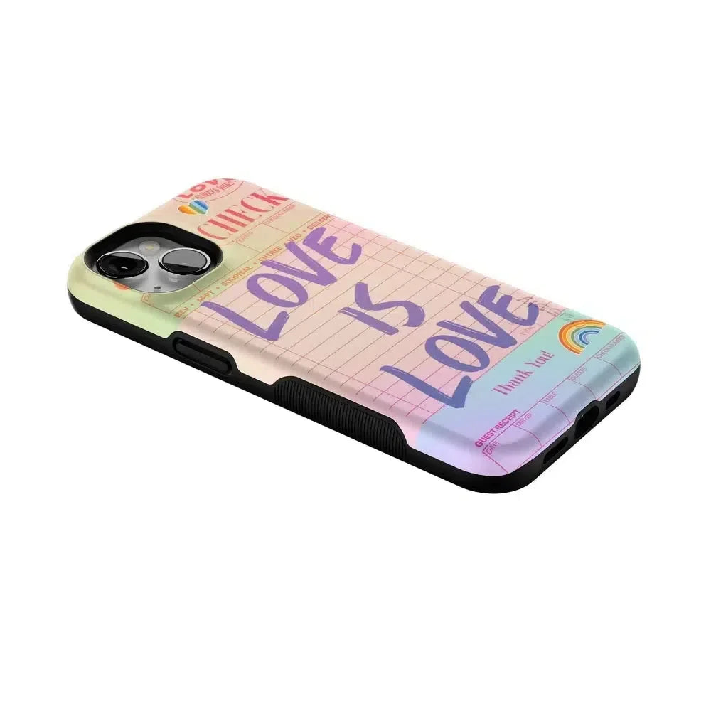 Love is Love | Guest Check Pride Case Phone Case Casetry