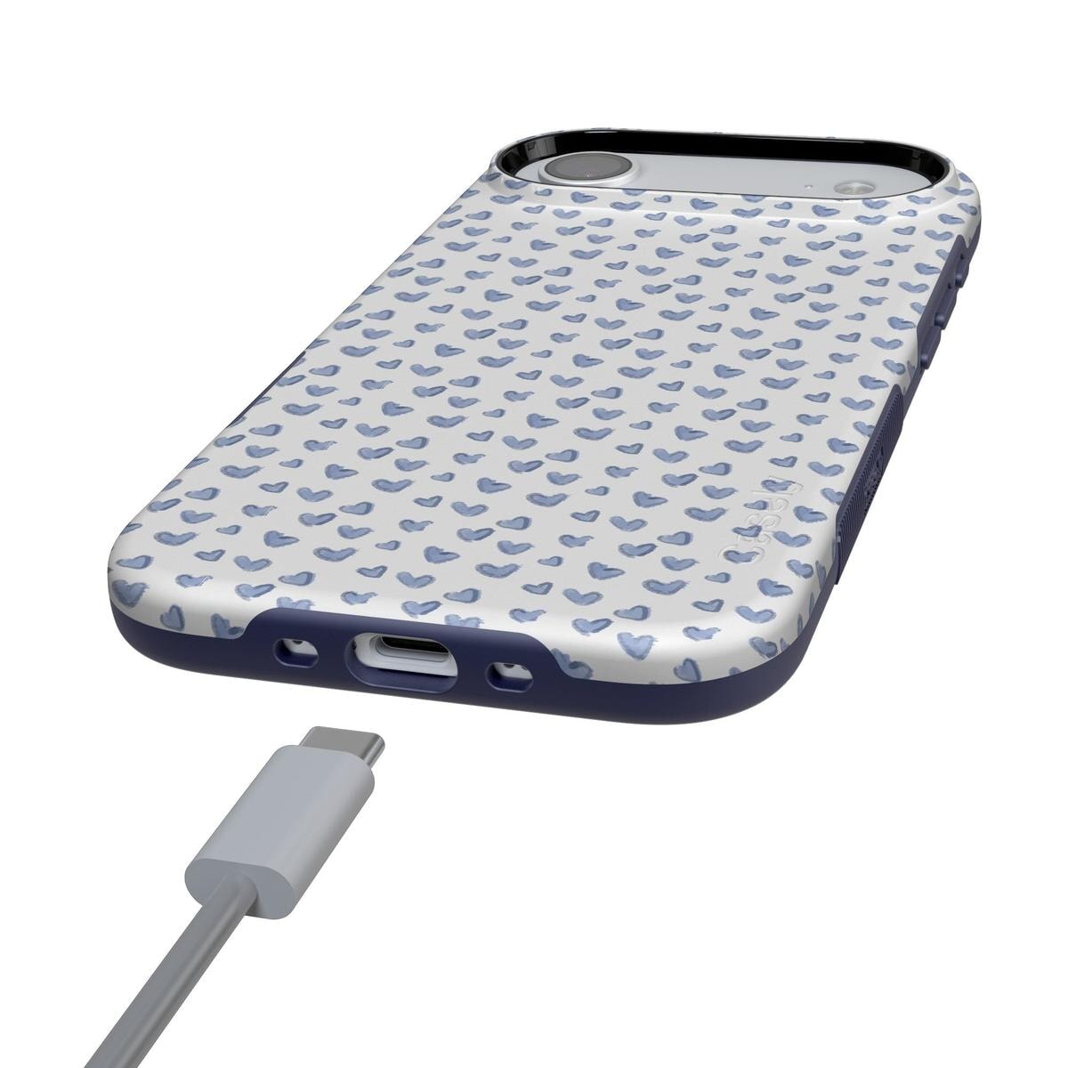 Lovebug | Blue Hearts Case Phone Case Casetry