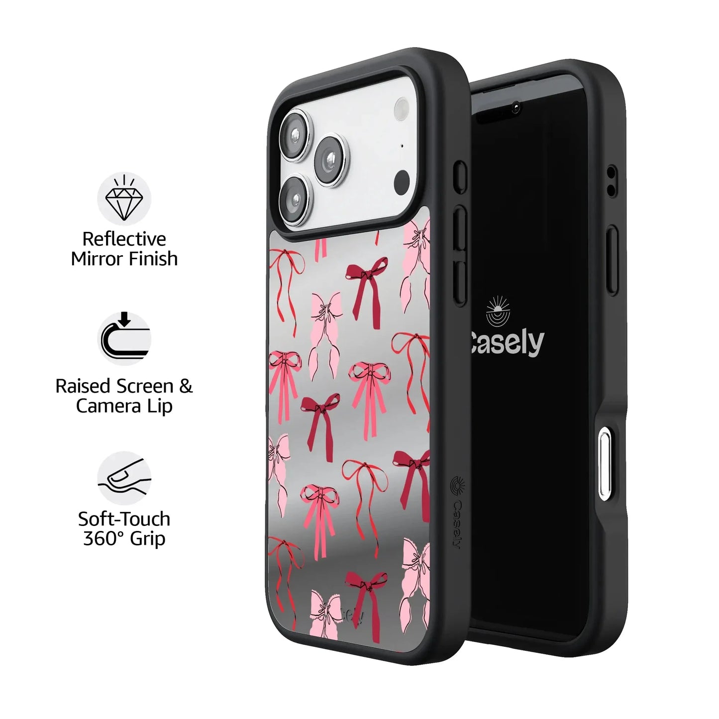 Lover Girlie | Pink Bows Case Phone Case get.casely