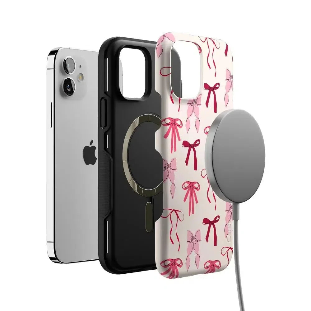 Lover Girlie | Pink Bows Case Phone Case Casetry