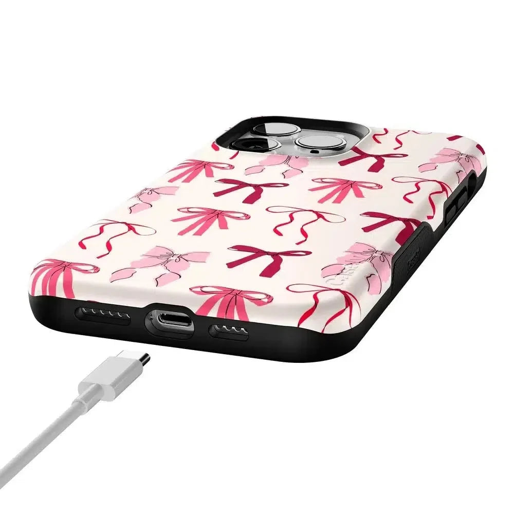 Lover Girlie | Pink Bows Case Phone Case Casetry